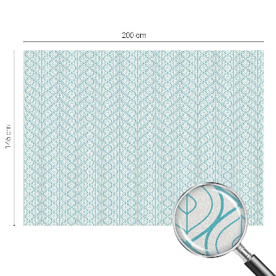 Nepermatoma plėvelė langams Ovali simetrija