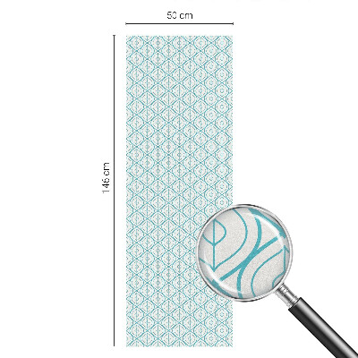 Nepermatoma plėvelė langams Ovali simetrija