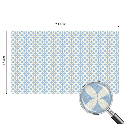 Matinė klijuojama plėvelė langams Geometrinis elegancija