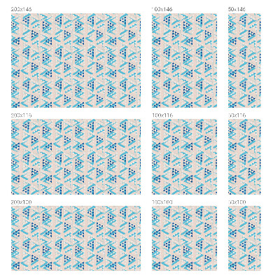 Pieninė plėvelė langams su raštu Geometriniai raštai