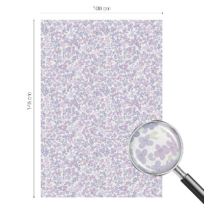 Matinė klijuojama plėvelė langams Gėlių lengvumas