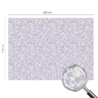 Matinė klijuojama plėvelė langams Gėlių lengvumas