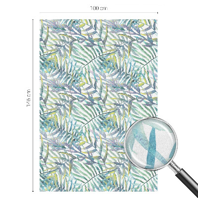 Pieninė plėvelė langams su raštu Tropinė akvarelė