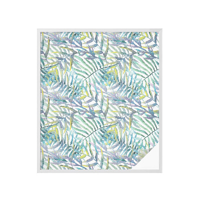 Pieninė plėvelė langams su raštu Tropinė akvarelė