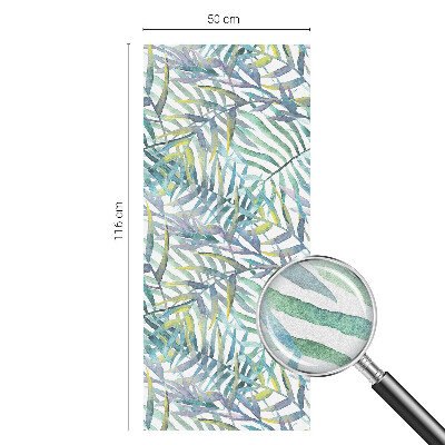 Pieninė plėvelė langams su raštu Tropinė akvarelė