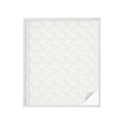 Matinė plėvelė langams su vitražo efektu Geometriniai raštai