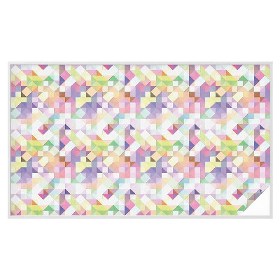 Matinė klijuojama plėvelė langams Abstrakti mozaika