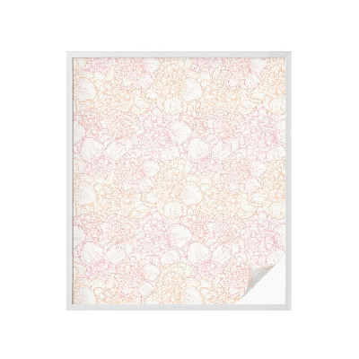 Pieninė plėvelė langams su raštu Gėlių elegancija