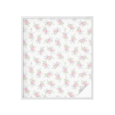 Matinė klijuojama plėvelė langams Romantiškos rožės