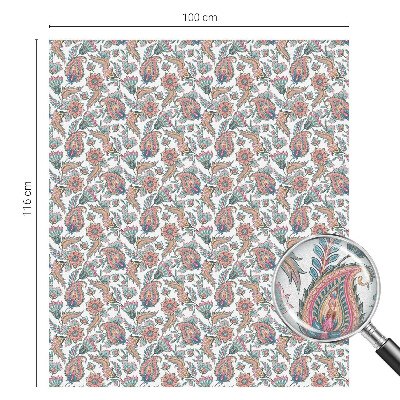 Nepermatoma plėvelė langams Gėlių elegancija