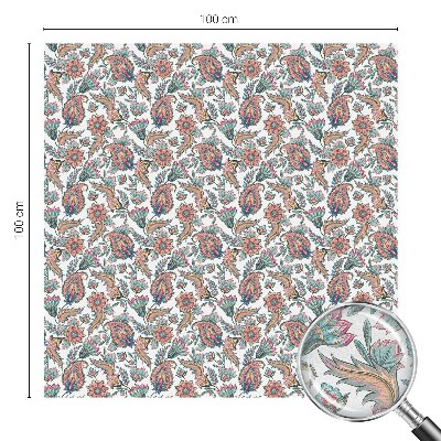 Nepermatoma plėvelė langams Gėlių elegancija