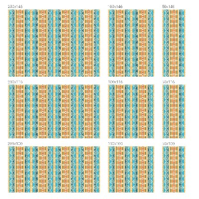 Pieninė plėvelė langams su raštu Geometriniai motyvai