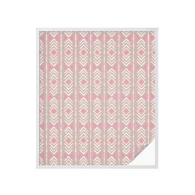 Matinė klijuojama plėvelė langams Etniniai rombai