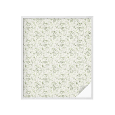 Matinė plėvelė langams su vitražo efektu Botaninis raštas