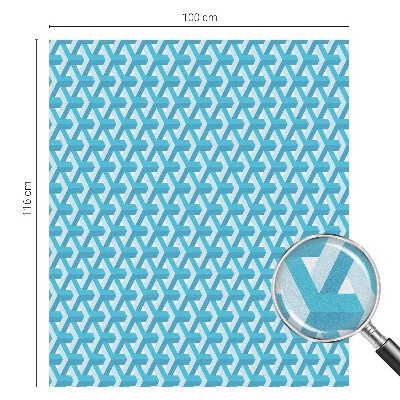 Nepermatoma plėvelė langams Geometriniai kubai
