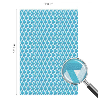Nepermatoma plėvelė langams Geometriniai kubai