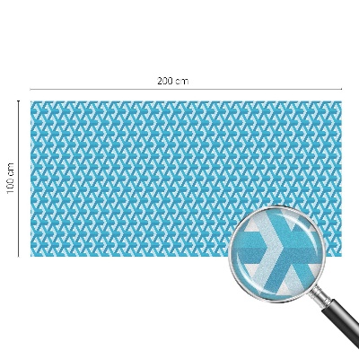 Nepermatoma plėvelė langams Geometriniai kubai