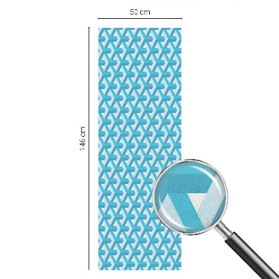 Nepermatoma plėvelė langams Geometriniai kubai