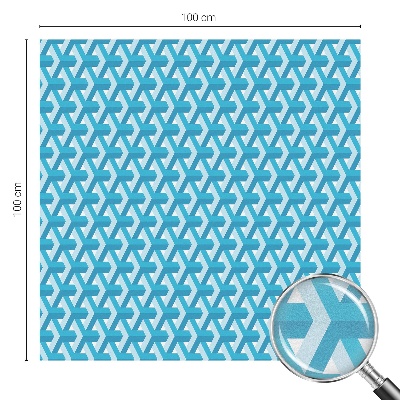 Nepermatoma plėvelė langams Geometriniai kubai