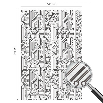 Pieninė plėvelė langams su raštu Techninė tema