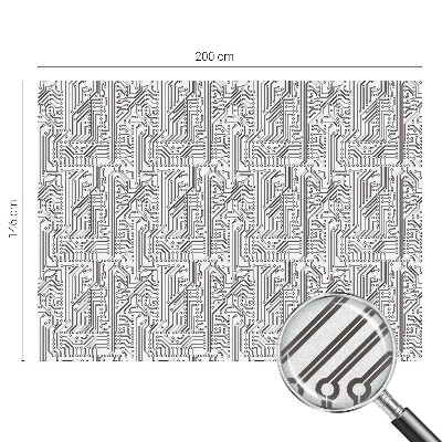 Pieninė plėvelė langams su raštu Techninė tema