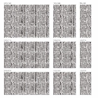 Pieninė plėvelė langams su raštu Techninė tema