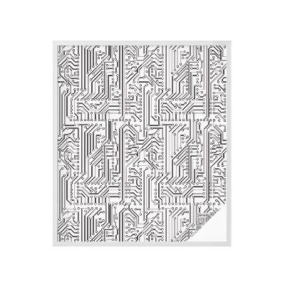 Pieninė plėvelė langams su raštu Techninė tema