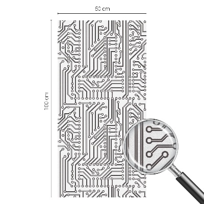 Pieninė plėvelė langams su raštu Techninė tema