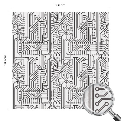 Pieninė plėvelė langams su raštu Techninė tema