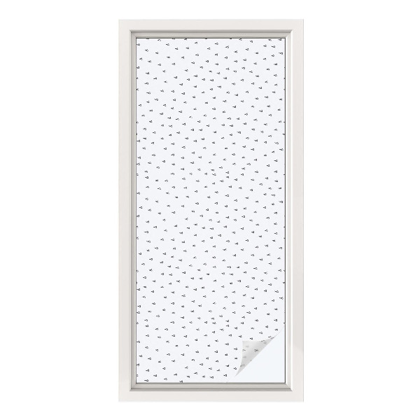 Pieninė plėvelė langams su raštu Geometriniai trikampiai