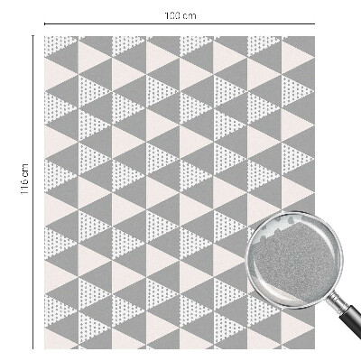 Nepermatoma plėvelė langams Šiuolaikinė geometrija