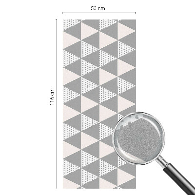 Nepermatoma plėvelė langams Šiuolaikinė geometrija