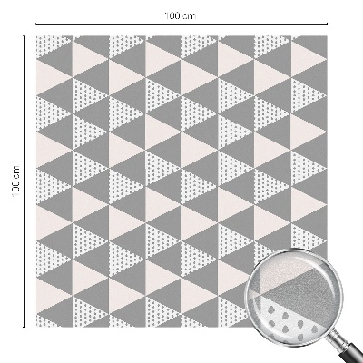 Nepermatoma plėvelė langams Šiuolaikinė geometrija