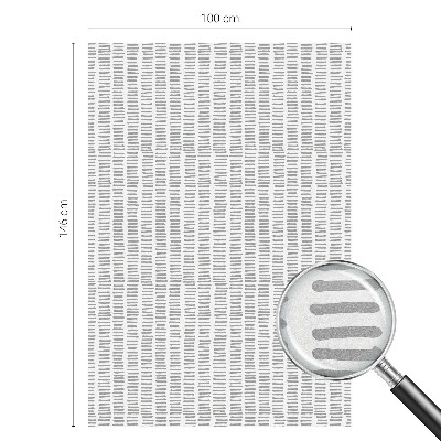 Matinė plėvelė langams su vitražo efektu Minimalistinės linijos