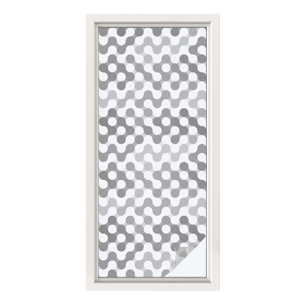 Pieninė plėvelė langams su raštu Bangų geometrija