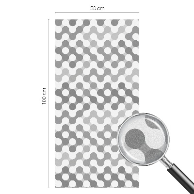 Pieninė plėvelė langams su raštu Bangų geometrija