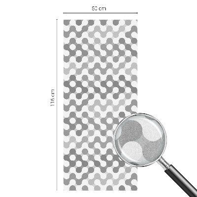 Pieninė plėvelė langams su raštu Bangų geometrija