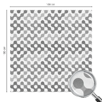 Pieninė plėvelė langams su raštu Bangų geometrija