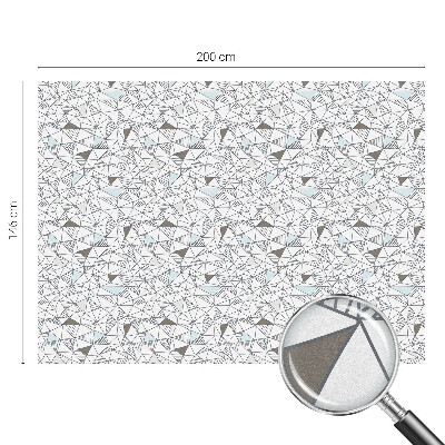 Nepermatoma plėvelė langams Abstrakčios formos