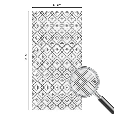 Nepermatoma plėvelė langams Rombinė harmonija