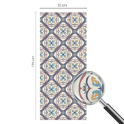 Plėvelė langams privatumui vitražas Plytelių raštas