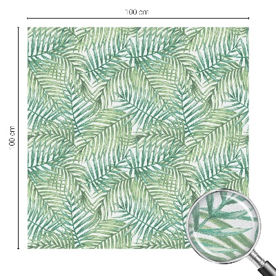 Matinė klijuojama plėvelė langams Žalias papartis