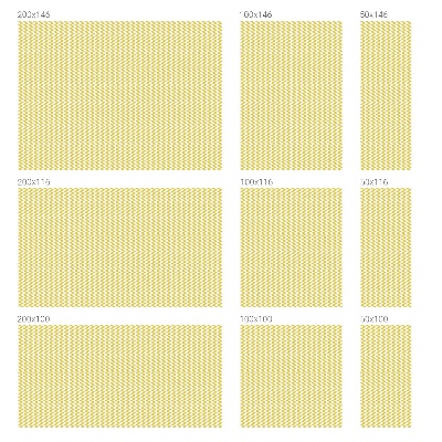 Pieninė plėvelė langams su raštu Geltoni zigzagai