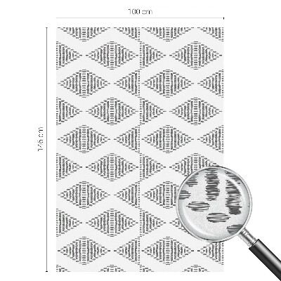 Nepermatoma plėvelė langams Geometriniai deimantai