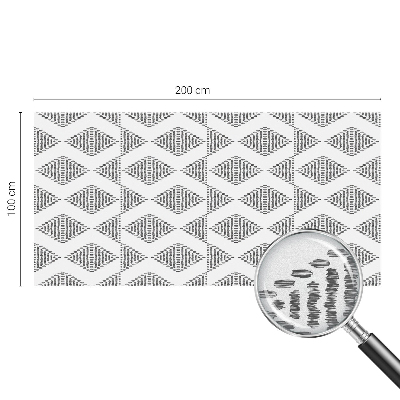 Nepermatoma plėvelė langams Geometriniai deimantai