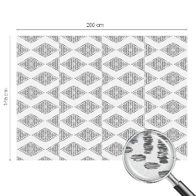 Nepermatoma plėvelė langams Geometriniai deimantai