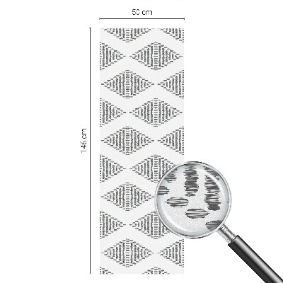 Nepermatoma plėvelė langams Geometriniai deimantai