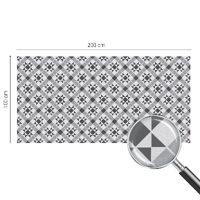 Matinė klijuojama plėvelė langams Geometriniai raštai