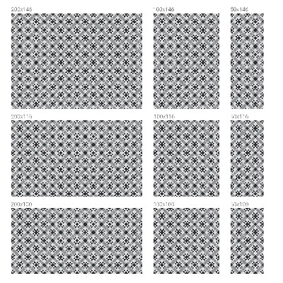 Matinė klijuojama plėvelė langams Geometriniai raštai