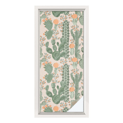 Nepermatoma plėvelė langams Žalieji sukulentai